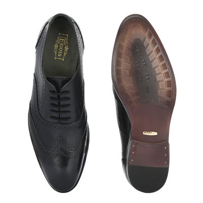 Egoss Platinum Lace Up Shoes For Men