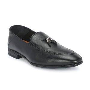 Egoss Gold Tassel Loafers for Men