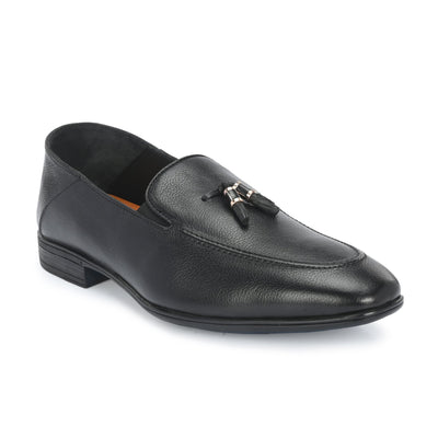 Egoss Gold Tassel Loafers for Men
