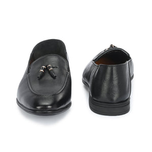 Egoss Gold Tassel Loafers for Men
