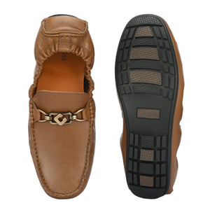 Egoss Gold Ultimate Socks Loafers For Men