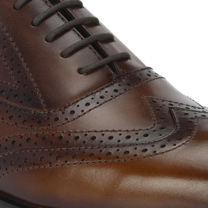 Egoss Platinum Lace Up Shoes For Men