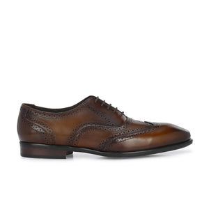 Egoss Platinum Lace Up Shoes For Men