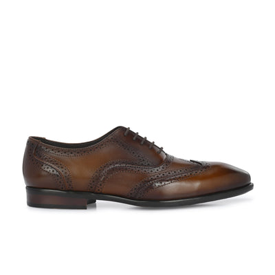 Egoss Platinum Lace Up Shoes For Men