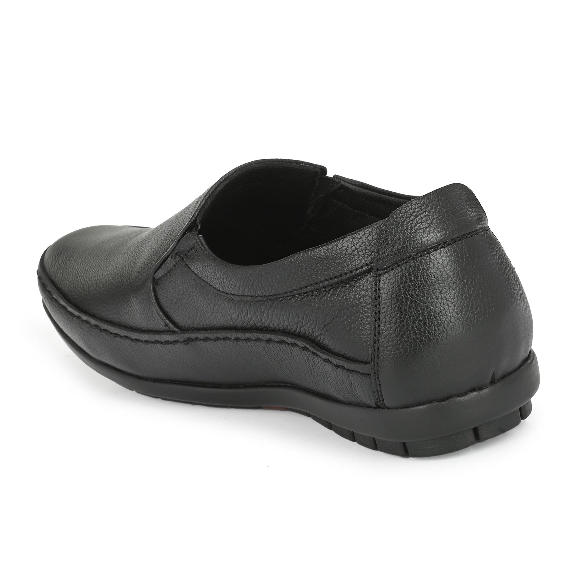 Egoss Leather Casual Slip On Shoes For Men