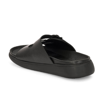 Comet Leather Slippers by Aspeerio