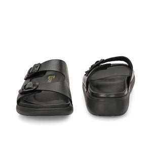 Comet Leather Slippers by Aspeerio