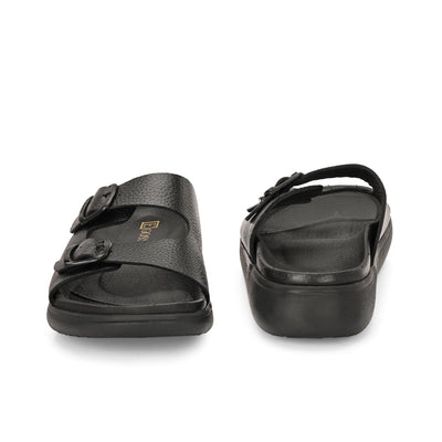 Comet Leather Slippers by Aspeerio