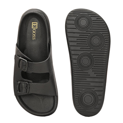 Comet Leather Slippers by Aspeerio
