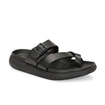 Comet Leather Slippers by Aspeerio