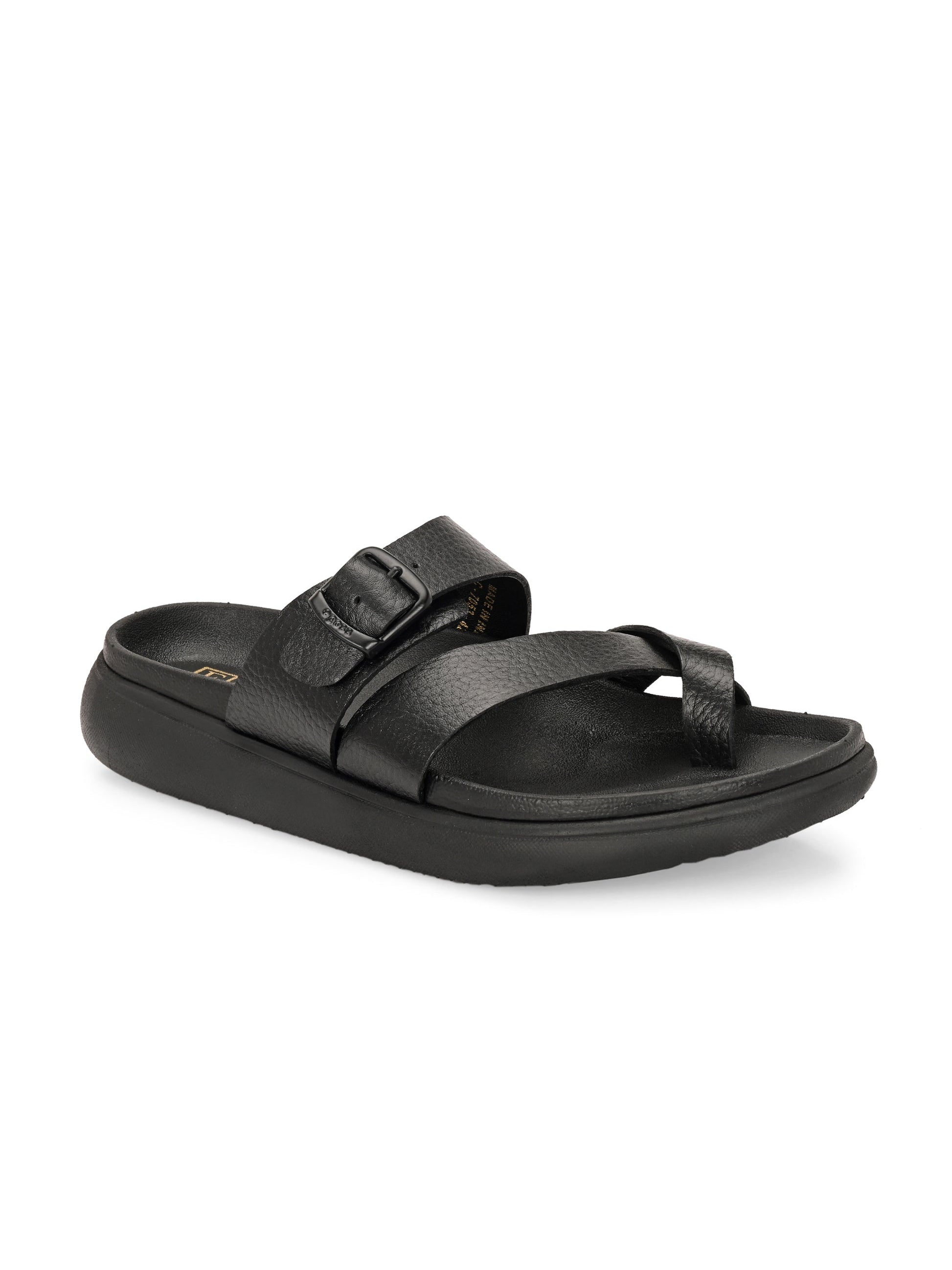 Comet Leather Slippers by Aspeerio