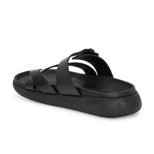 Comet Leather Slippers by Aspeerio