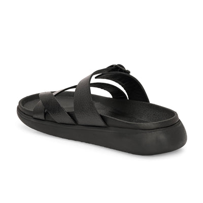 Comet Leather Slippers by Aspeerio