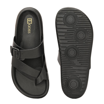 Comet Leather Slippers by Aspeerio