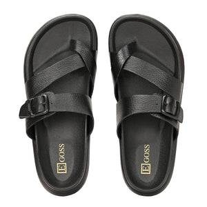 Comet Leather Slippers by Aspeerio