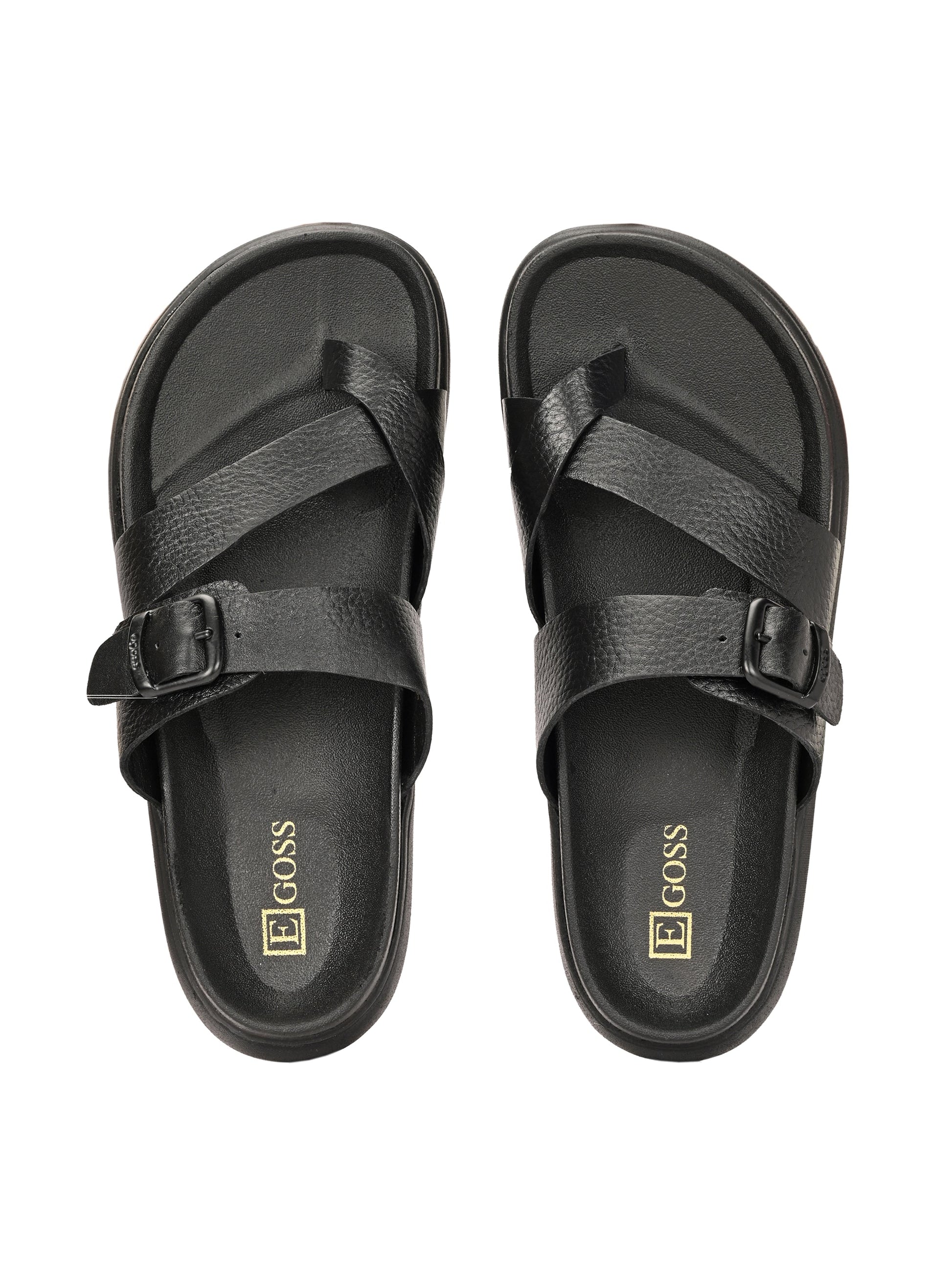 Comet Leather Slippers by Aspeerio