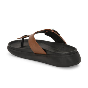 Comet Leather Slippers by Aspeerio