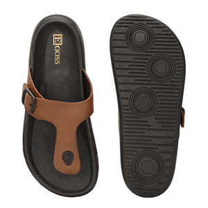 Comet Leather Slippers by Aspeerio