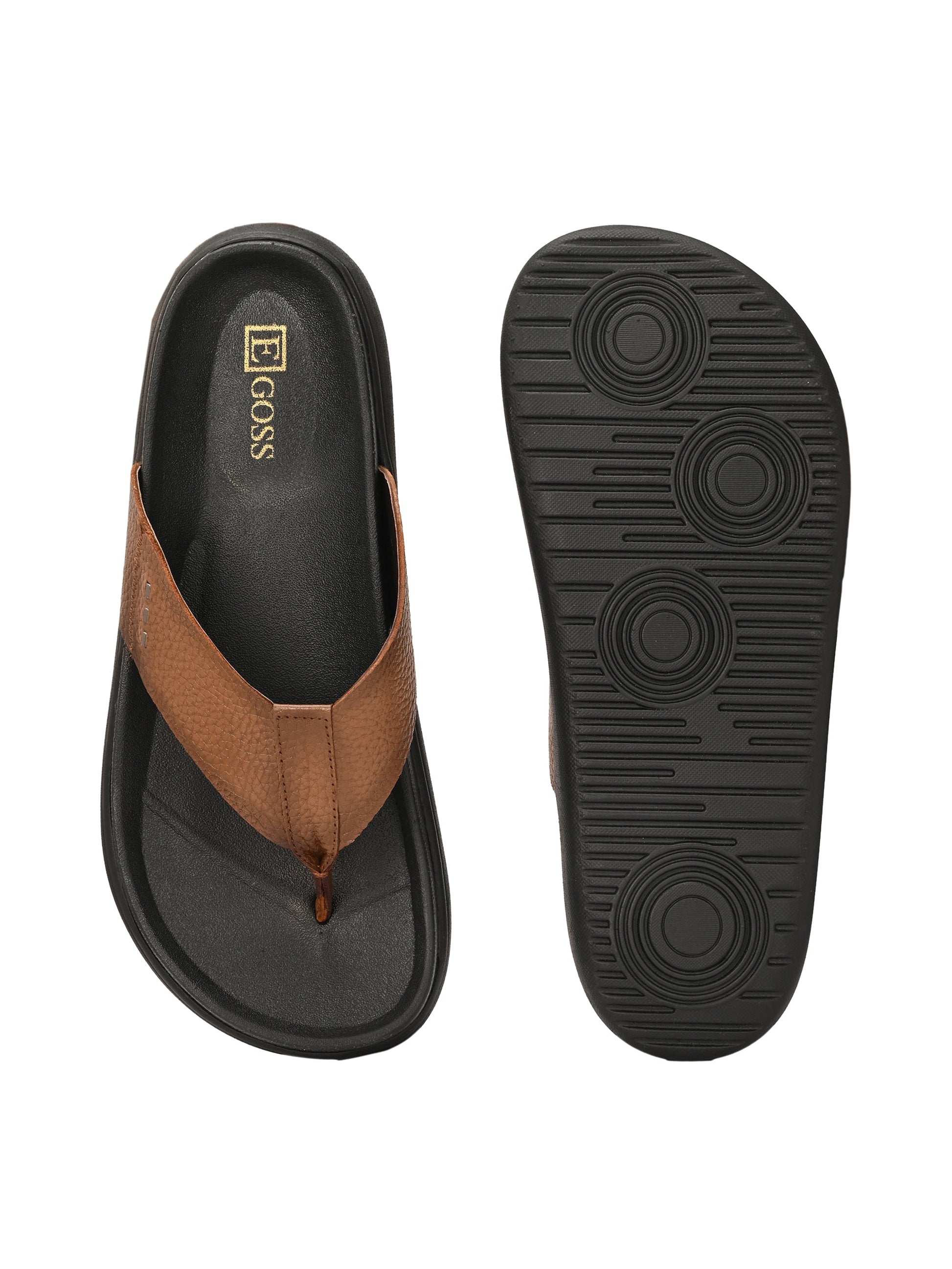 Comet Leather Slippers by Aspeerio