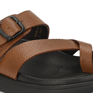 Comet Leather Slippers by Aspeerio