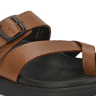 Comet Leather Slippers by Aspeerio