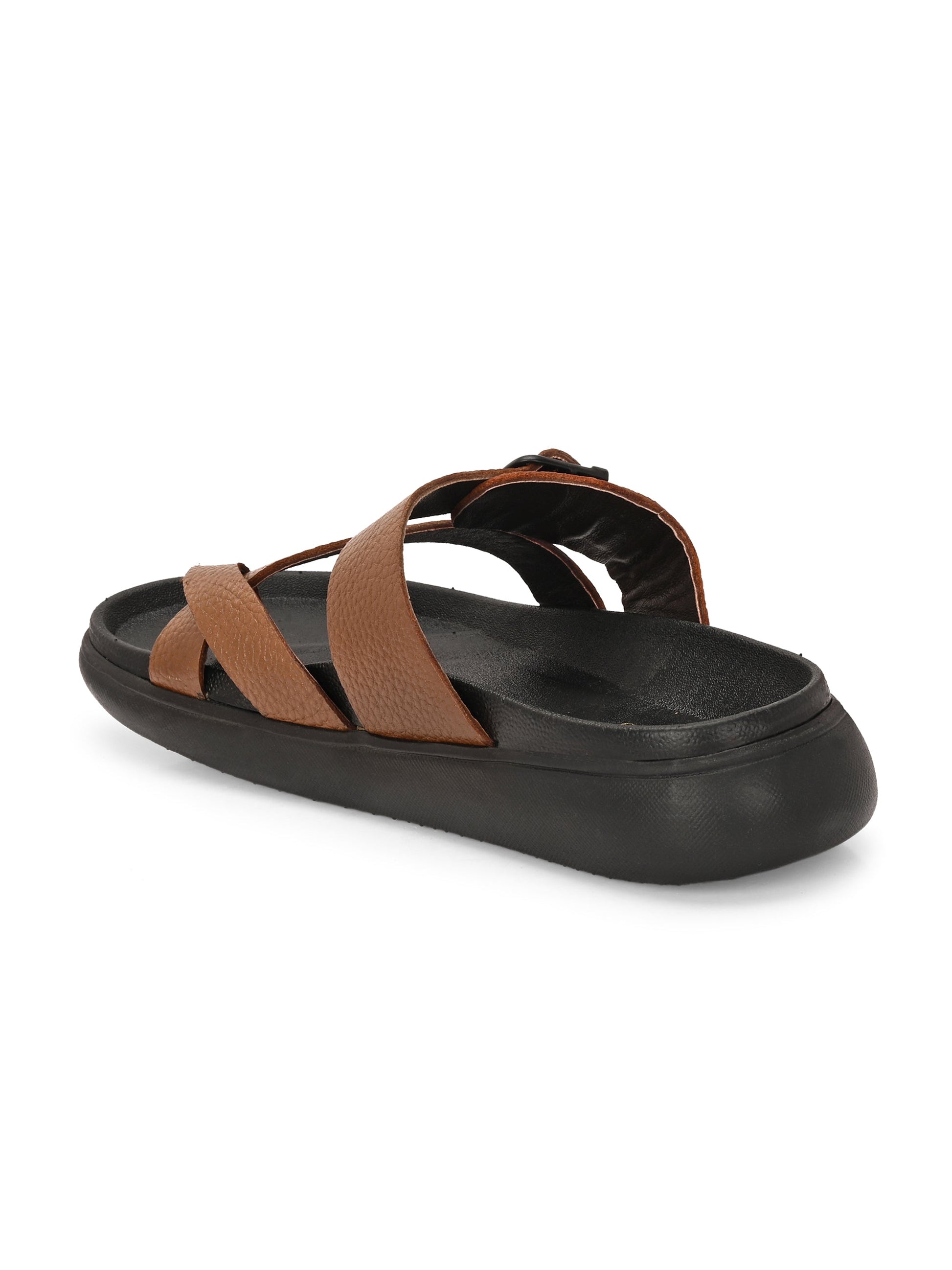 Comet Leather Slippers by Aspeerio