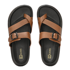 Comet Leather Slippers by Aspeerio