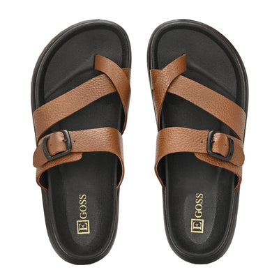 Comet Leather Slippers by Aspeerio