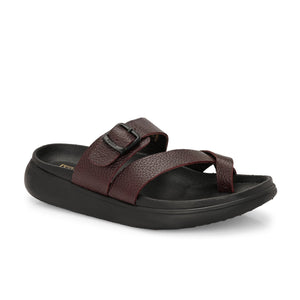 Comet Leather Slippers by Aspeerio