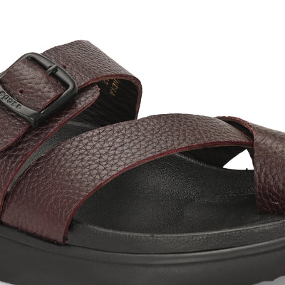 Comet Leather Slippers by Aspeerio