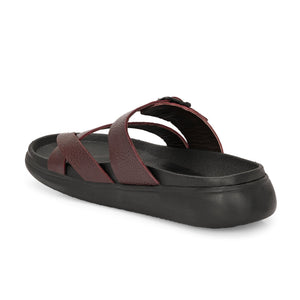 Comet Leather Slippers by Aspeerio