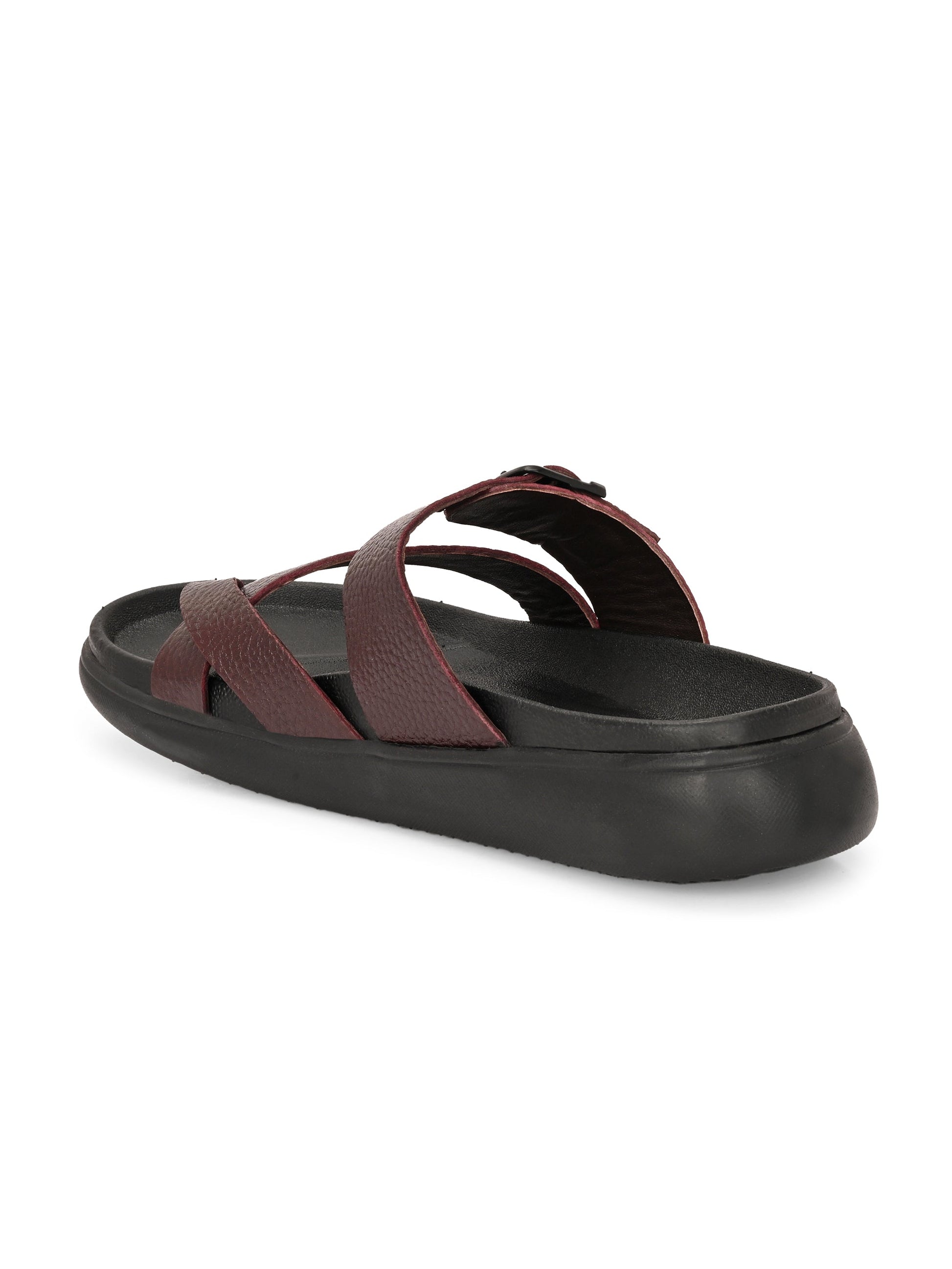 Comet Leather Slippers by Aspeerio