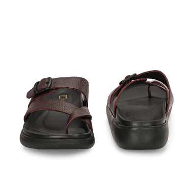 Comet Leather Slippers by Aspeerio