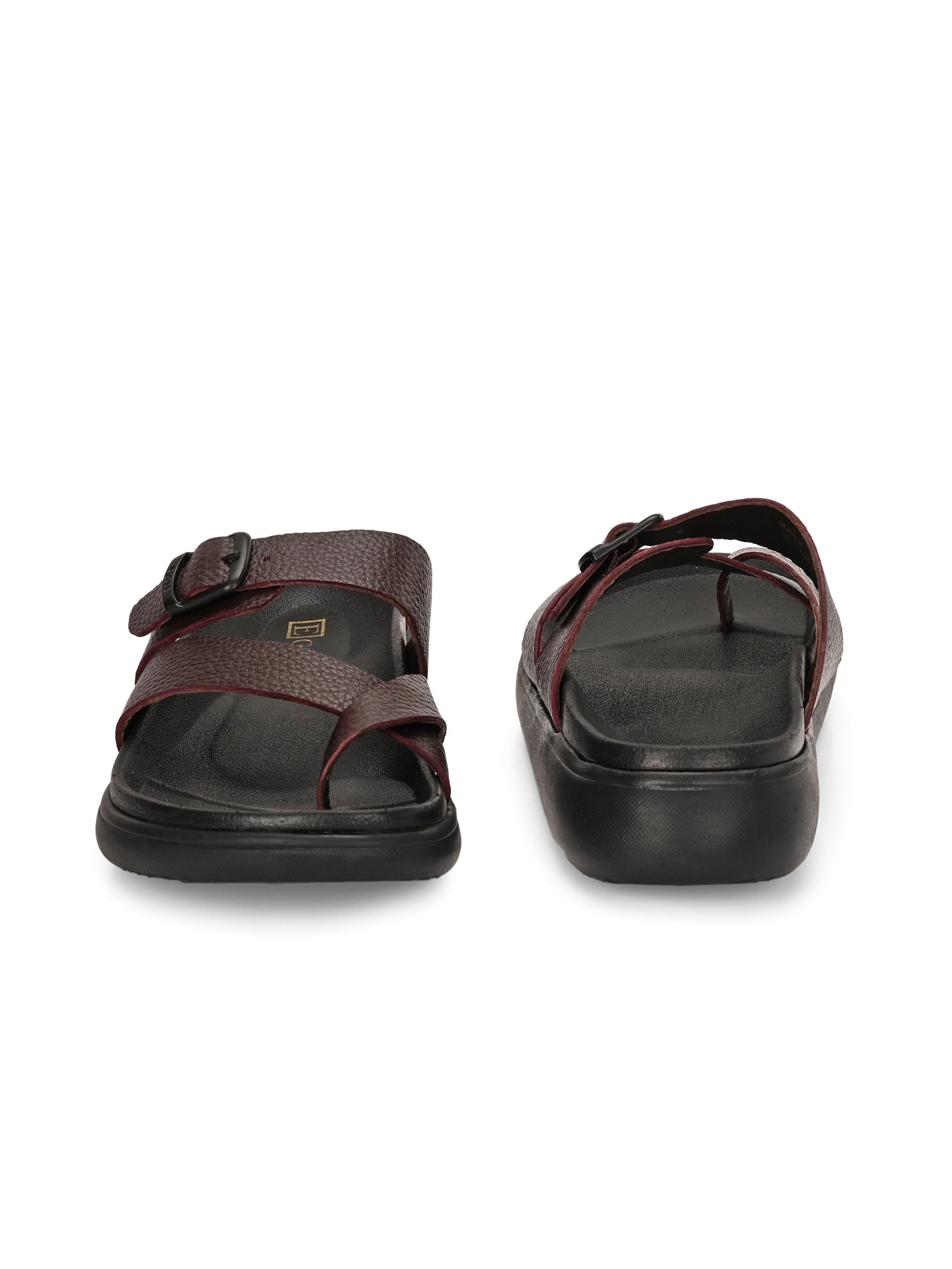 Comet Leather Slippers by Aspeerio