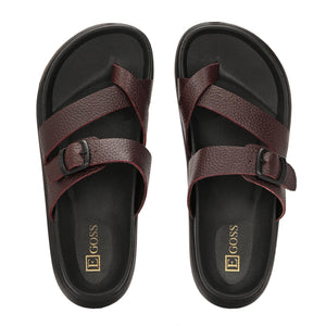 Comet Leather Slippers by Aspeerio