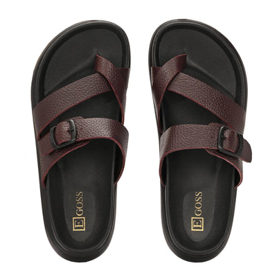 Comet Leather Slippers by Aspeerio