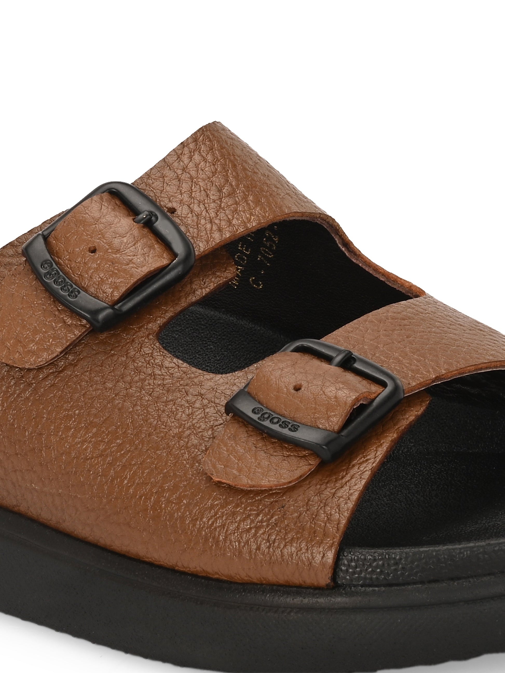 Comet Leather Slippers by Aspeerio