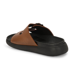 Comet Leather Slippers by Aspeerio