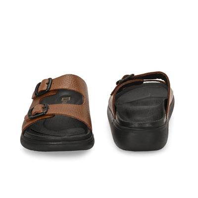 Comet Leather Slippers by Aspeerio