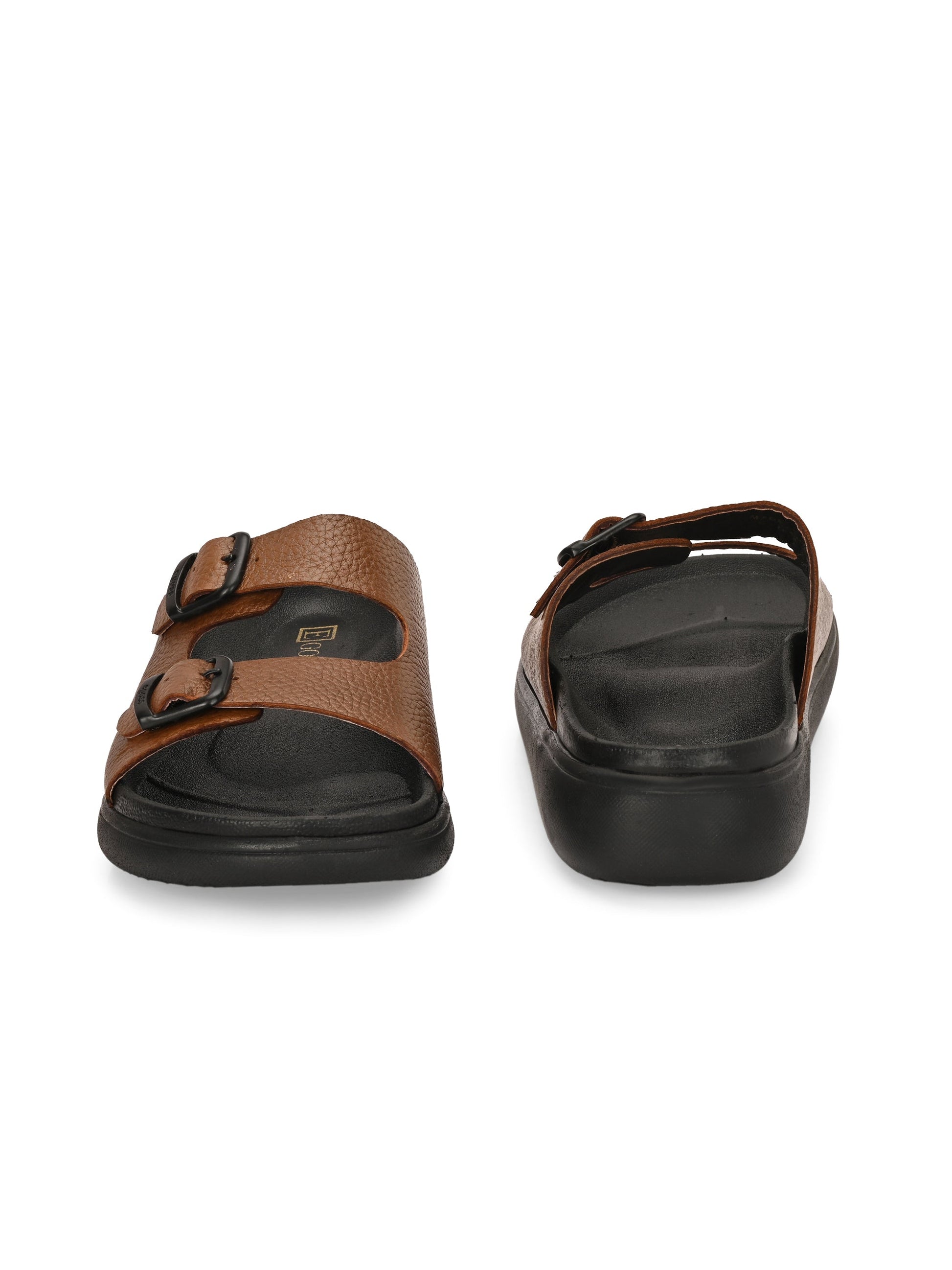 Comet Leather Slippers by Aspeerio