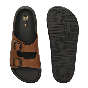 Comet Leather Slippers by Aspeerio