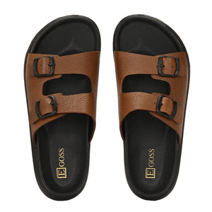 Comet Leather Slippers by Aspeerio