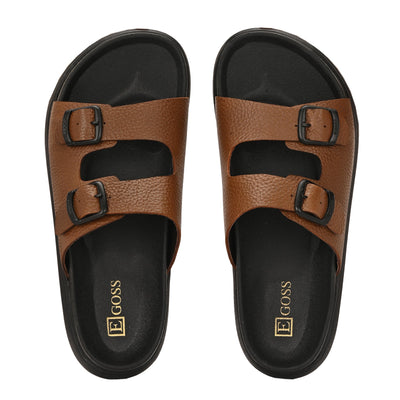 Comet Leather Slippers by Aspeerio