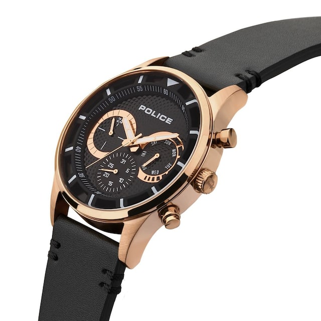 Police Black Dial