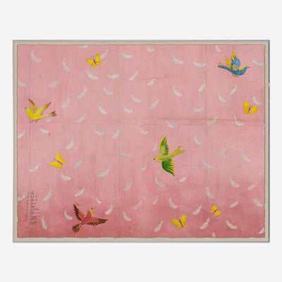 Feathers Print by Paule Marrot