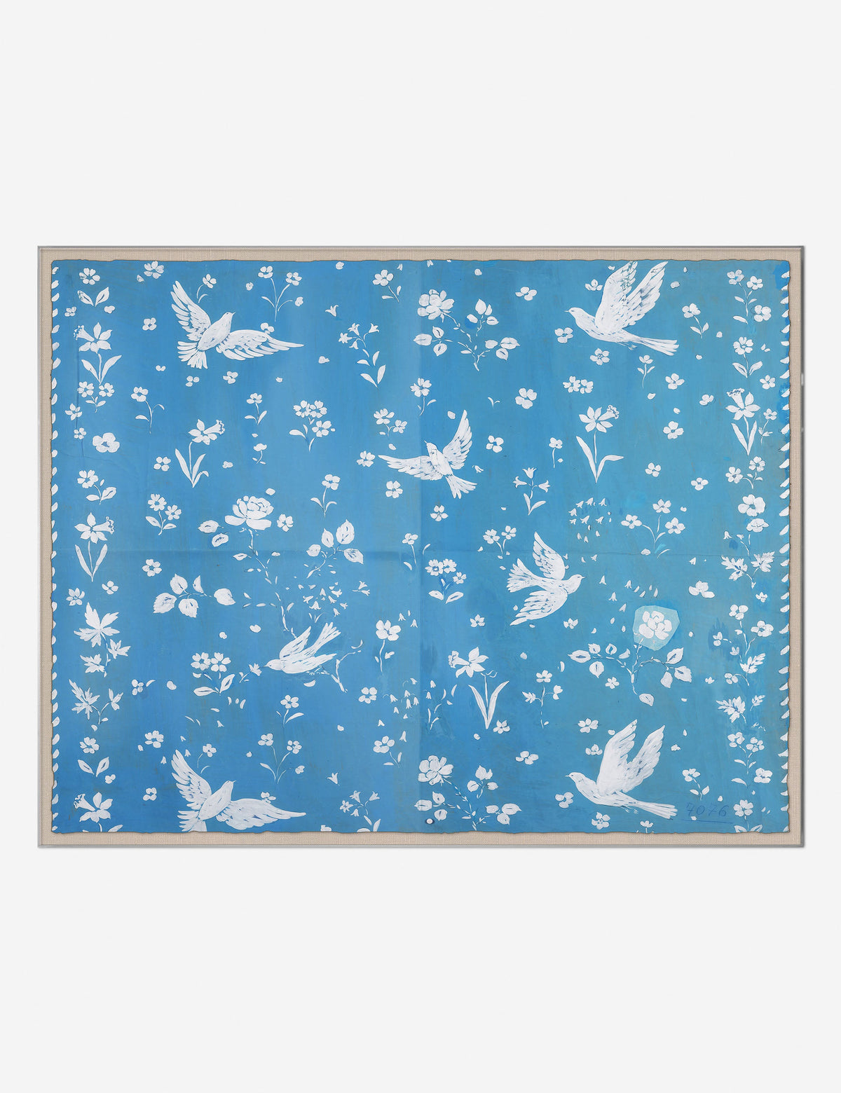 Birds and Flowers Print by Paule Marrot