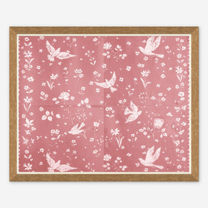Birds and Flowers Print by Paule Marrot