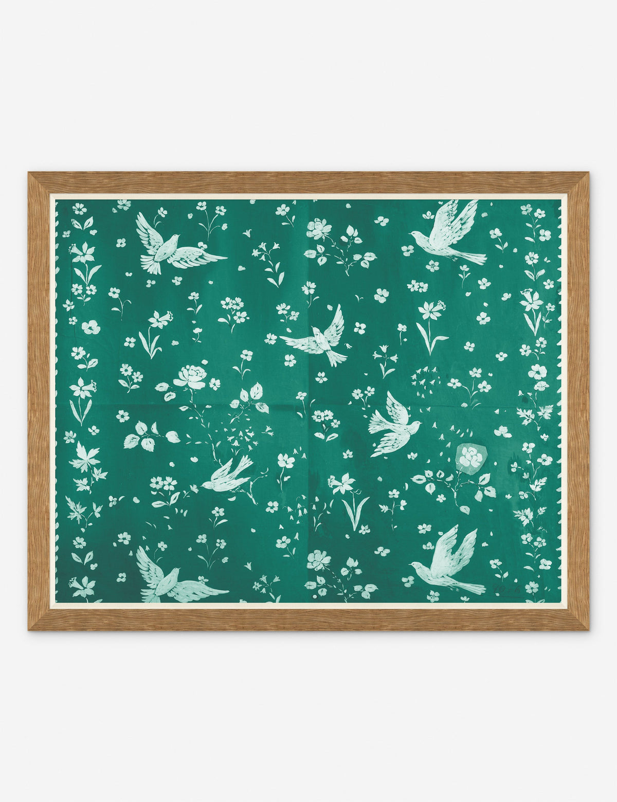 Birds and Flowers Print by Paule Marrot