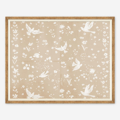 Birds and Flowers Print by Paule Marrot