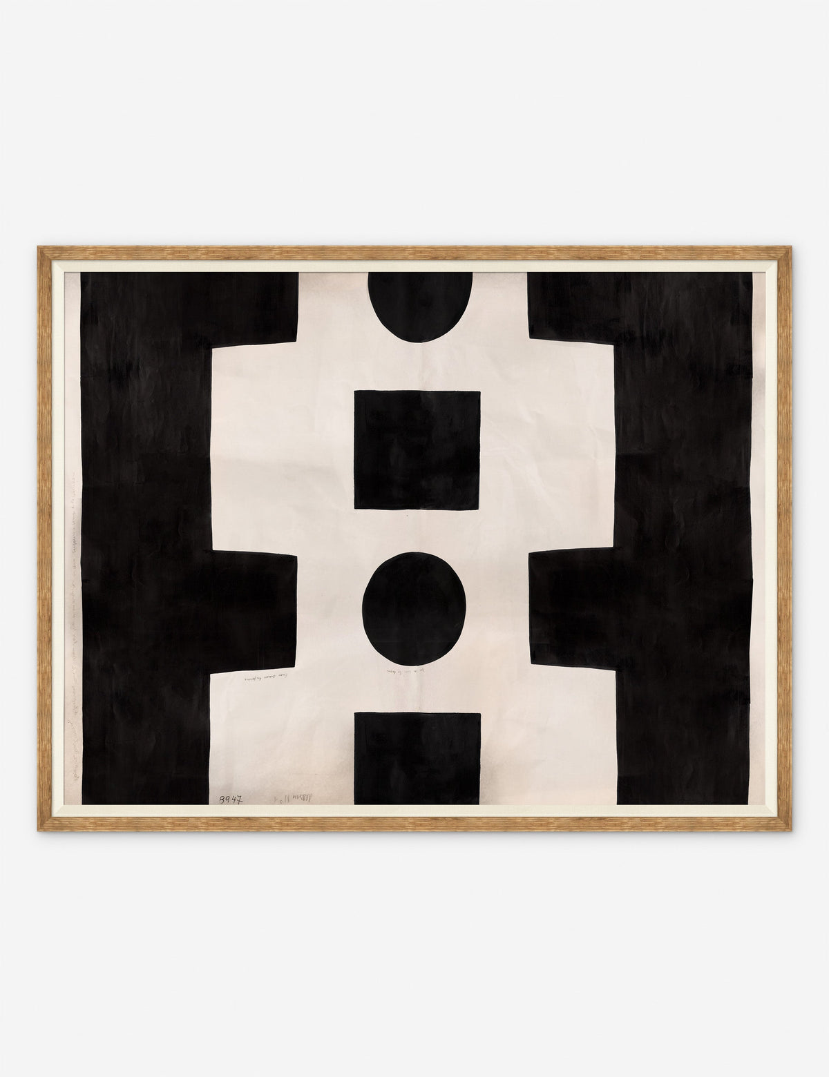 Black and White Print by Paule Marrot